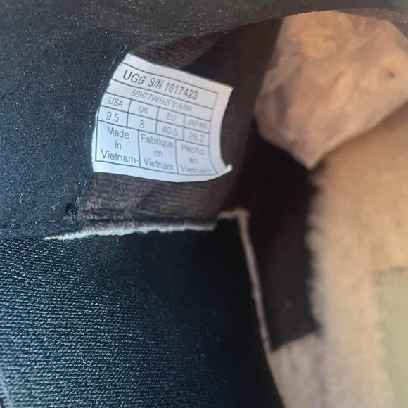 UGG Black Ankle Booties - Picture 6 of 7